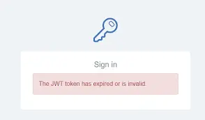expired jwt