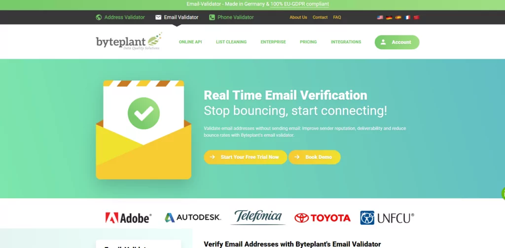 Best Email verification for free - Email-validator.net